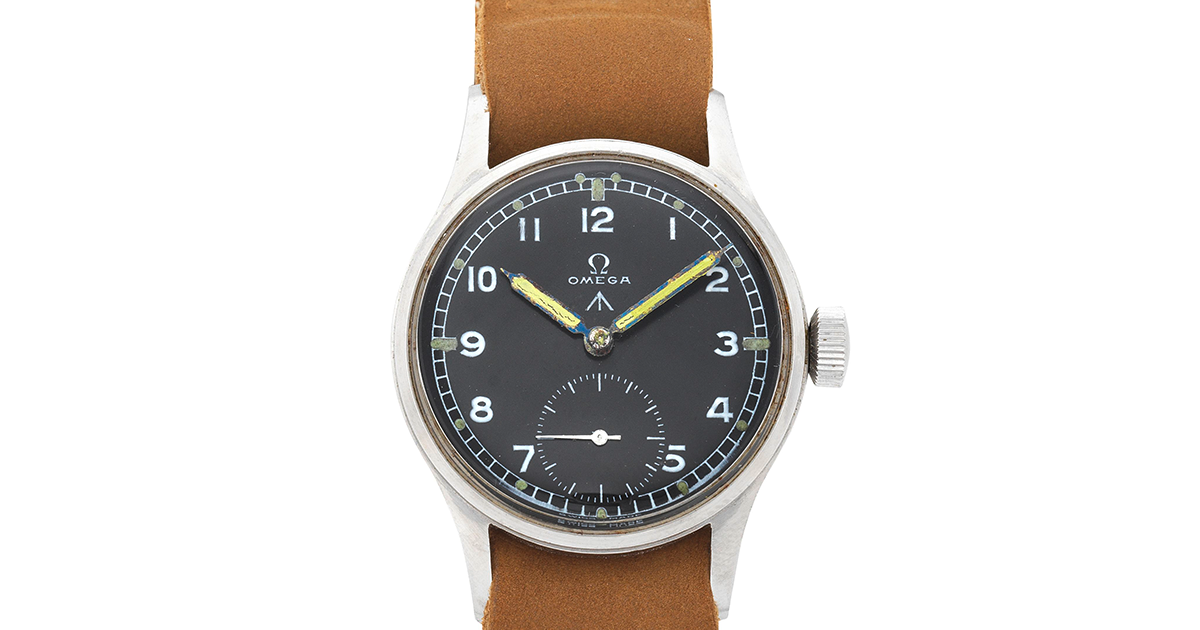 A stainless steel manual wind military issue wristwatch Model 'Dirty Dozen' Circa 1944 A stainless steel manual wind military issue wristwatch Model 'Dirty Dozen' Circa 1944