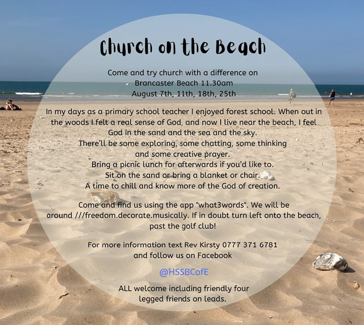 August Beach Church 2022