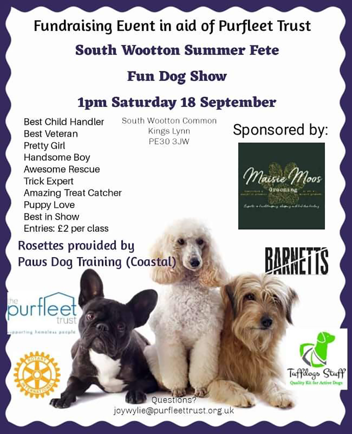 Dog Show Poster 1200