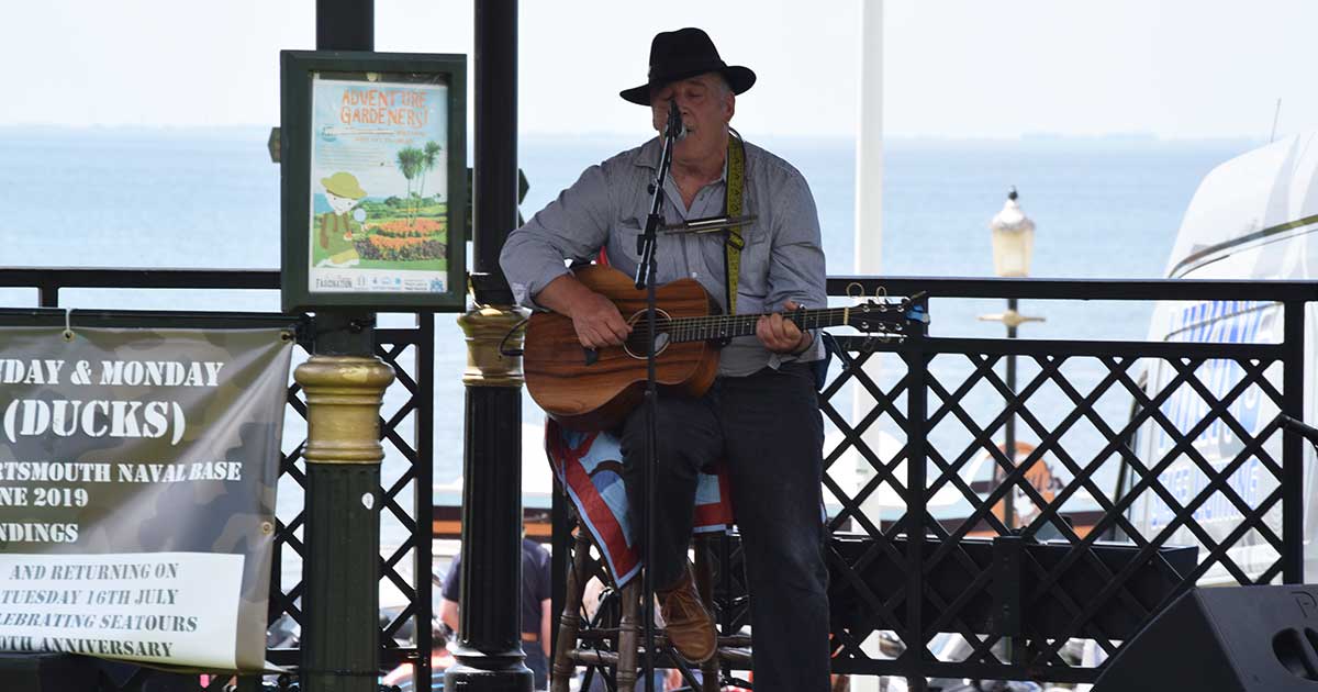 Folk singer Folk singer