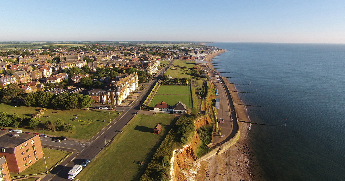 Hunstanton drone web w1200h630