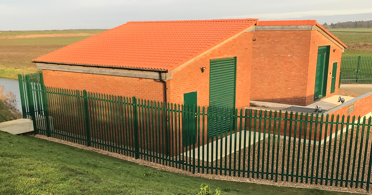 Web pumping station