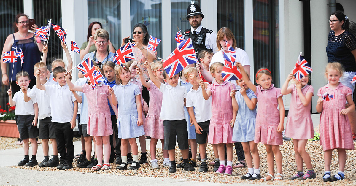 Queen visit 1 Queen visit 1