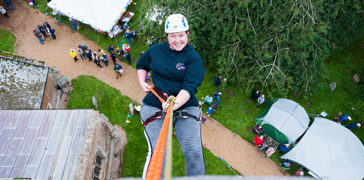 WEB 21IB Dersingham Church Charity Abseil 21