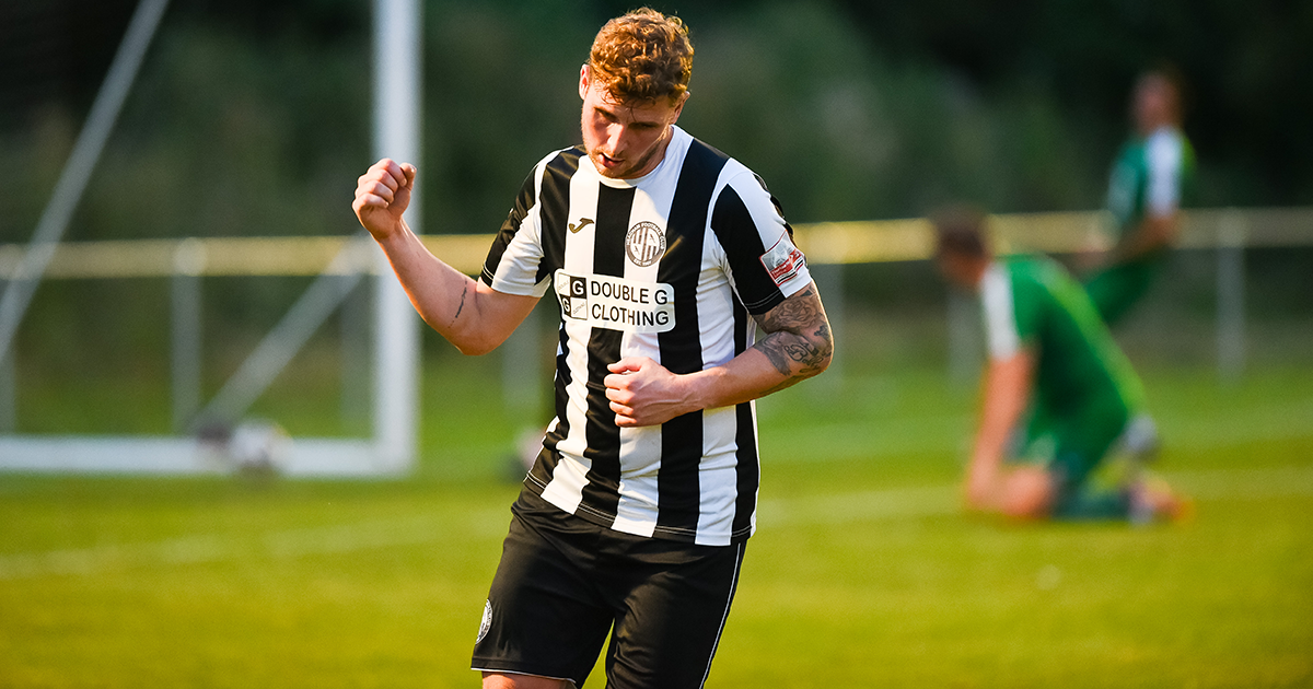 WEB 28 Heacham goal scorer Joe Jackson