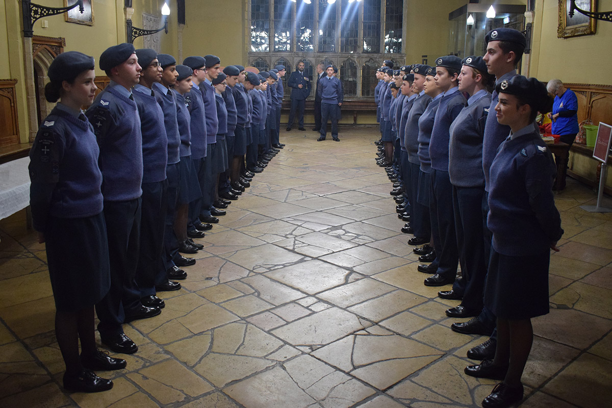 WEB  a) 42F Sqn Air Cadets on Parade (1)