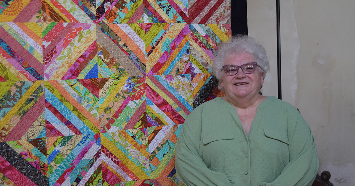 WEB Maggie & quilt WEB Maggie & quilt