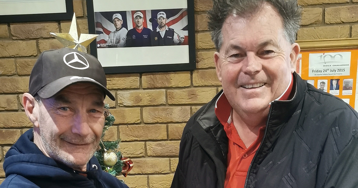 WEB Steve Matthews with Ray Stocker WEB Steve Matthews with Ray Stocker