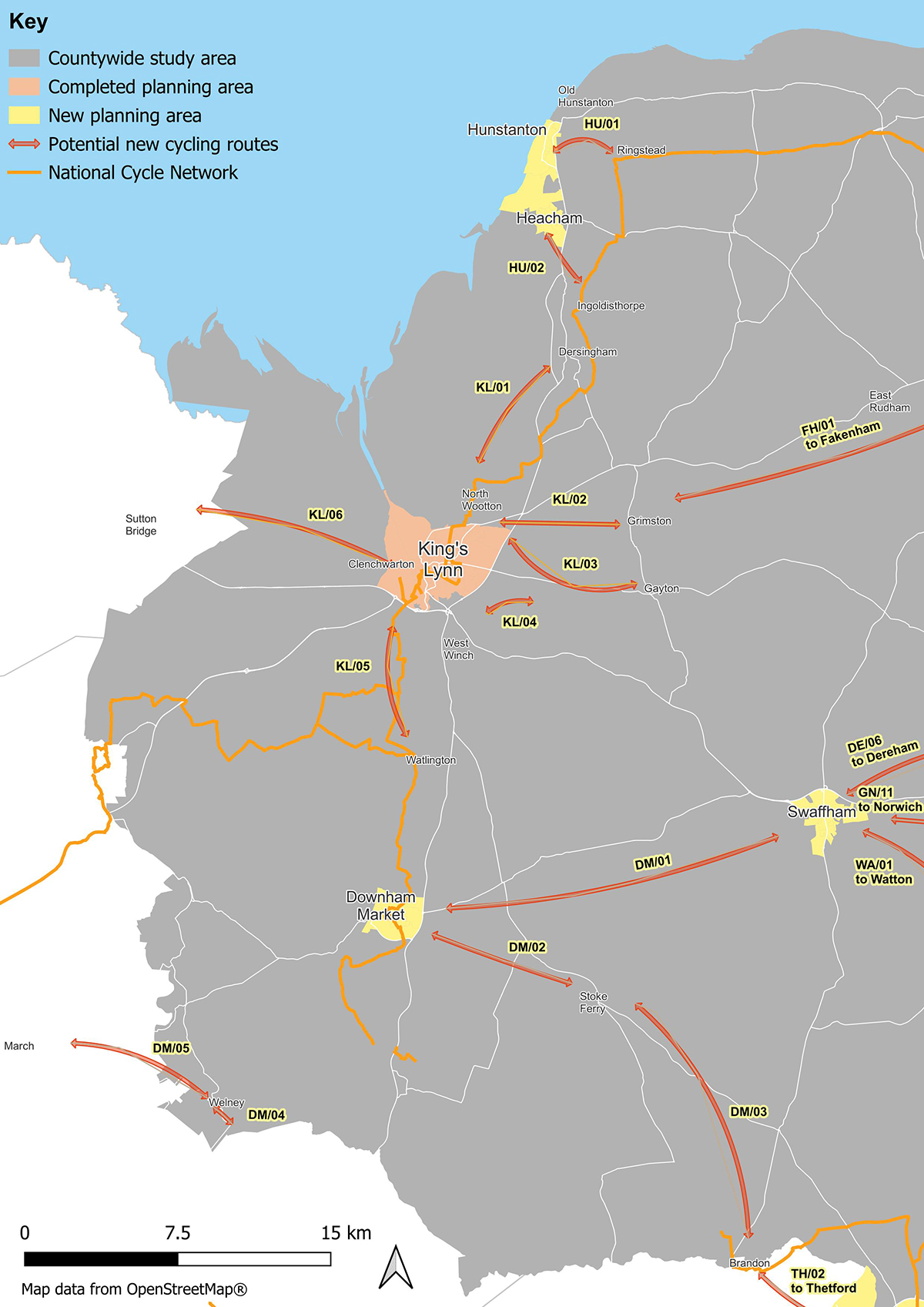 West Norfolk Connectivity Map[3]