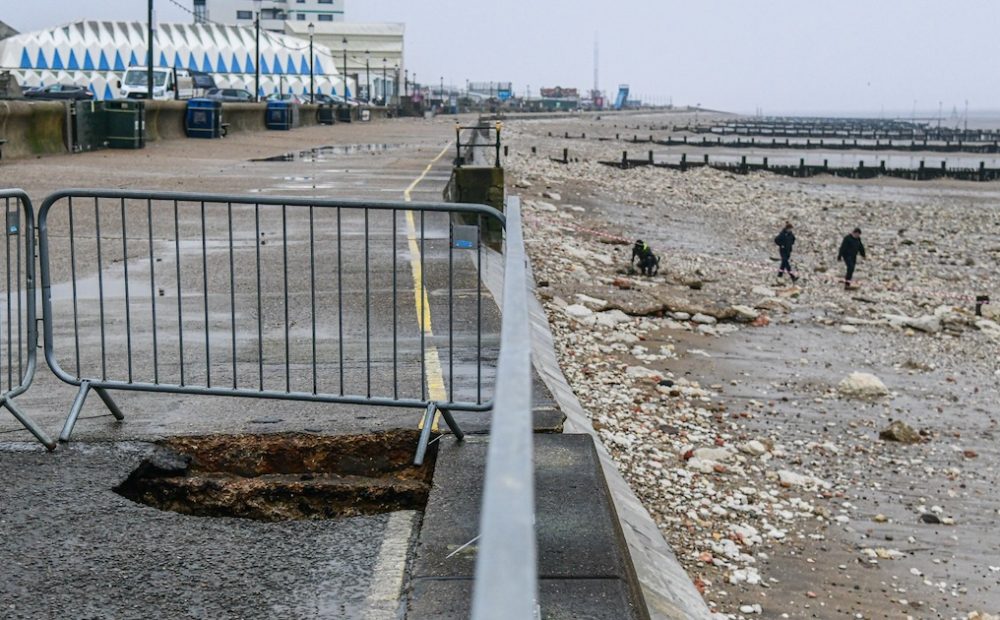 Stabilising Hunstanton's coastal defences