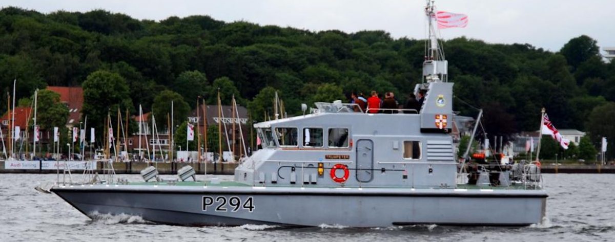 Rare chance to step aboard a Royal Navy vessel
