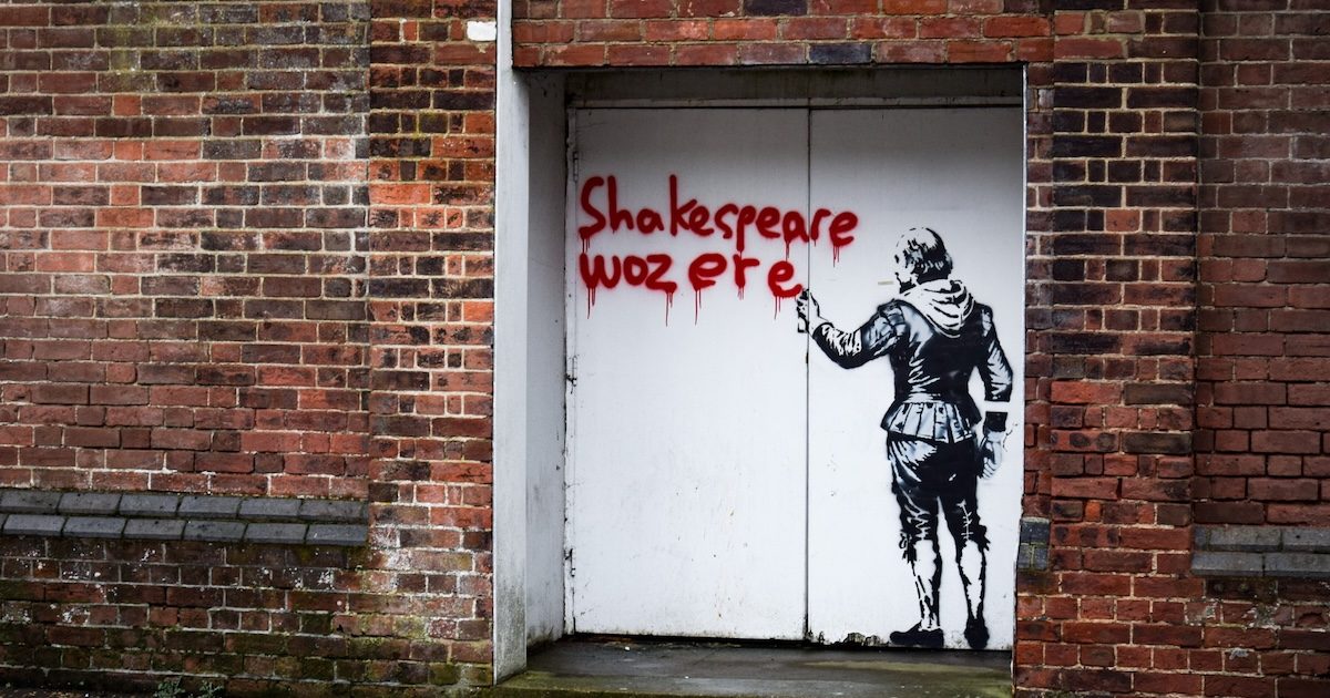 Banksy 'wozn't' here