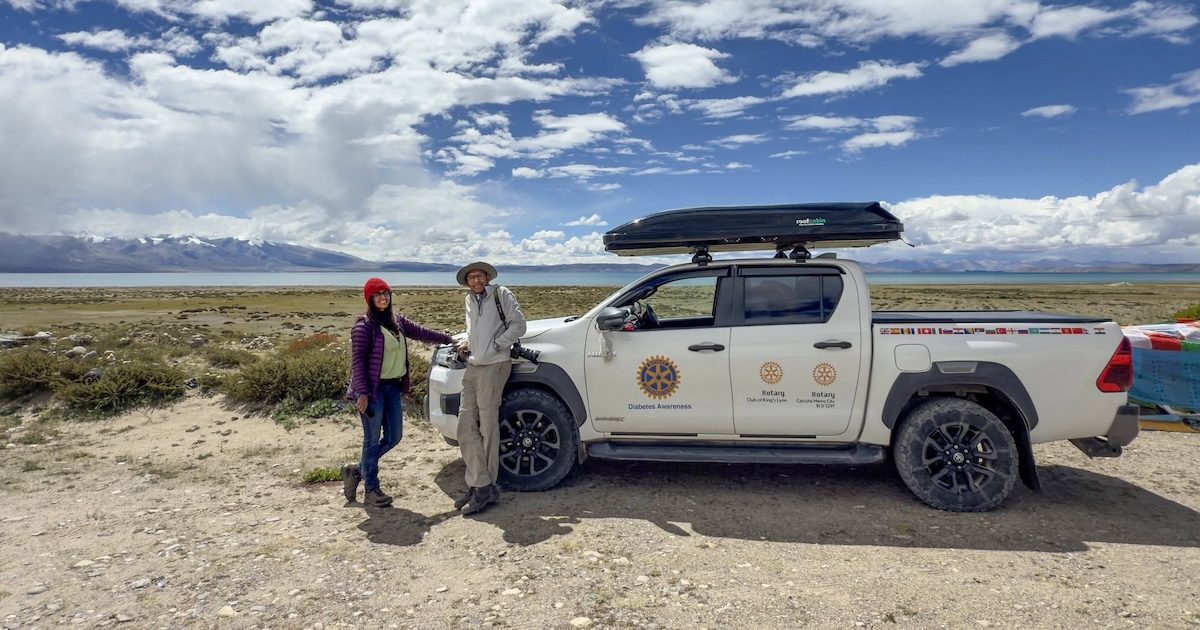 An epic drive from Norfolk to India to raise awareness of diabetes