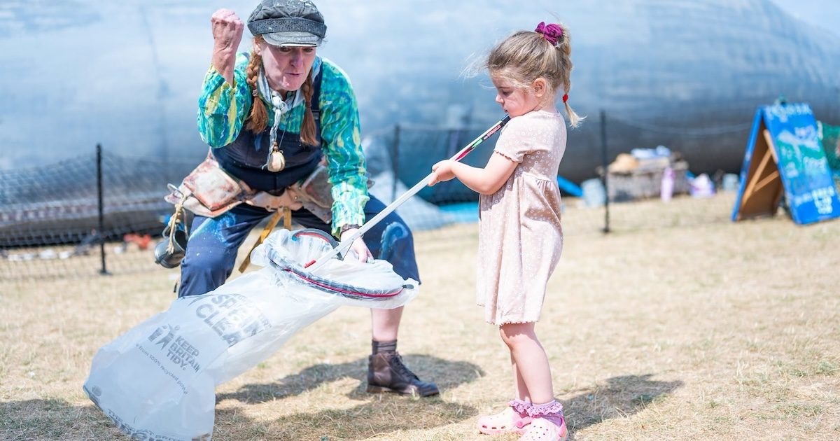 An 18-metre whale part of Hunstanton litter pick