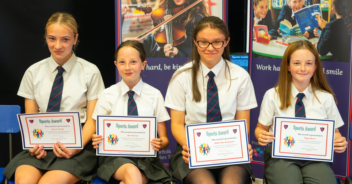 Pupils celebrated at Hunstanton school