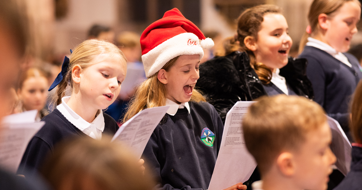 Spreading Christmas cheer!