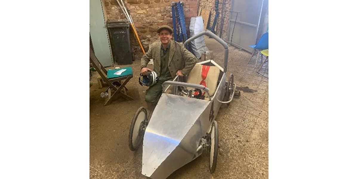 Chairman of Hunstanton Lifeboat Station takes on Soap Box challenge