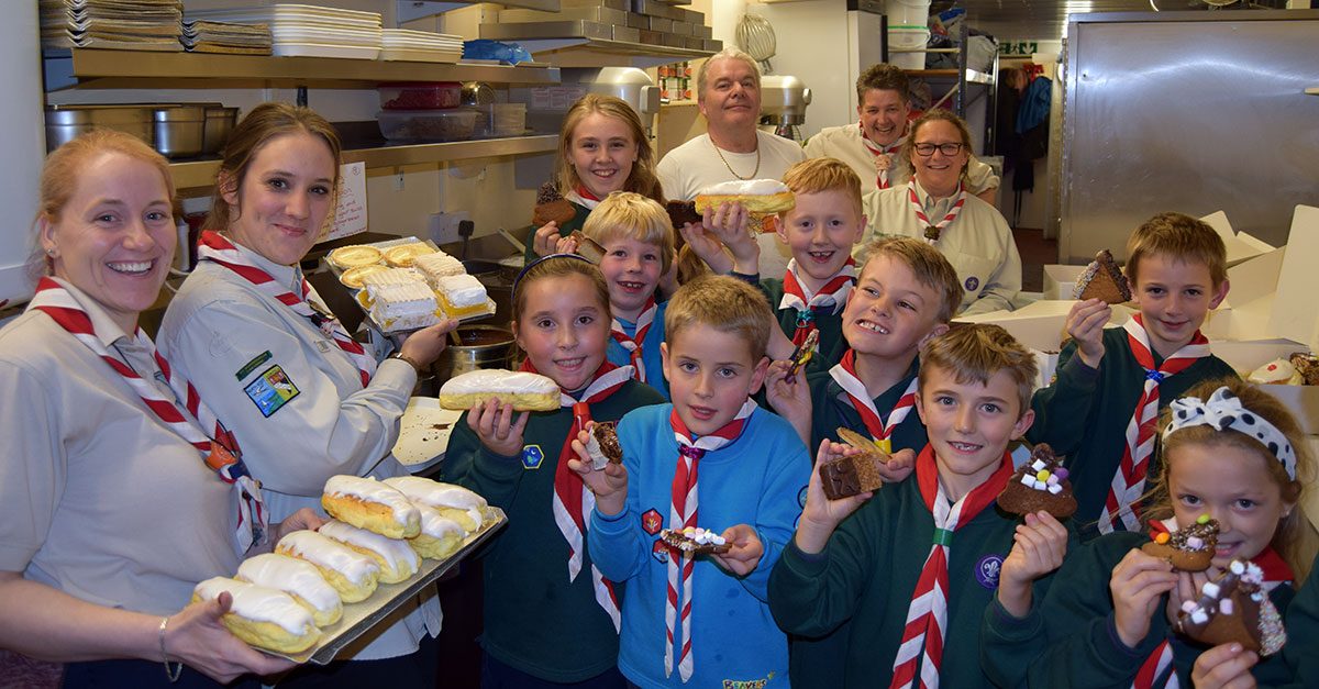 Sweet treats for Hunstanton Cub Scouts