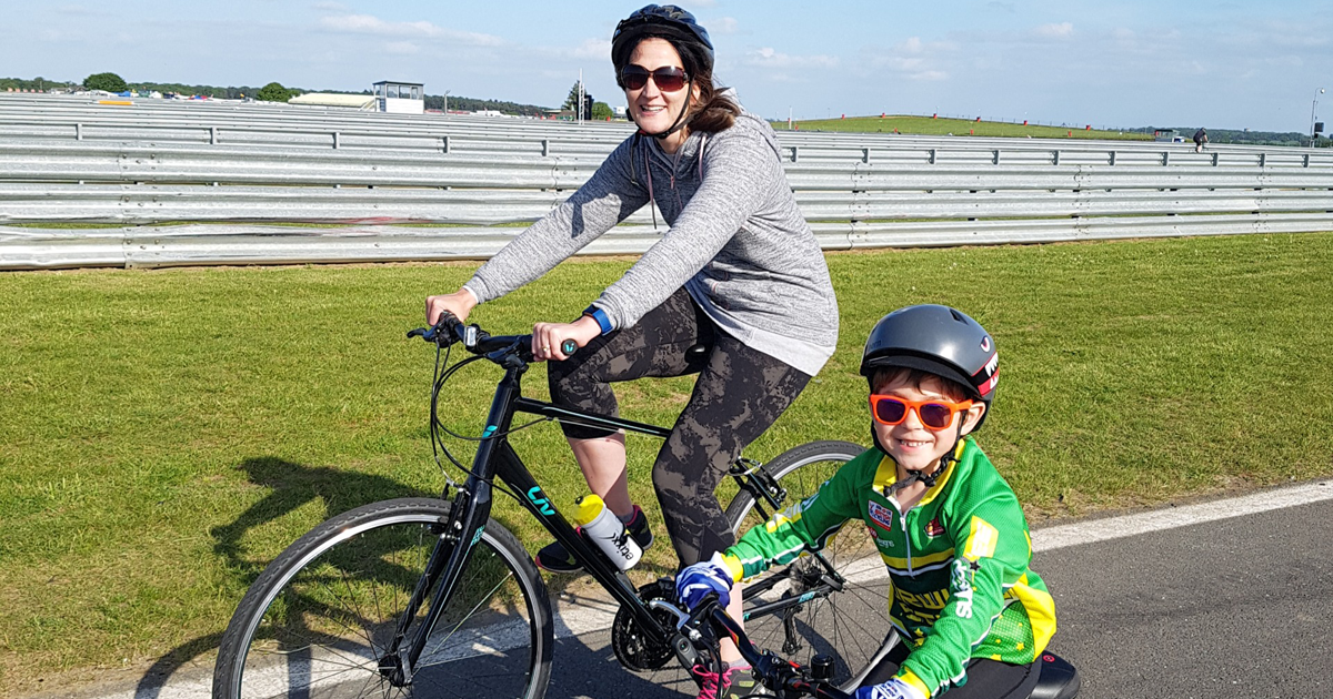 12 year old to cycle 100 miles in memory of his mum
