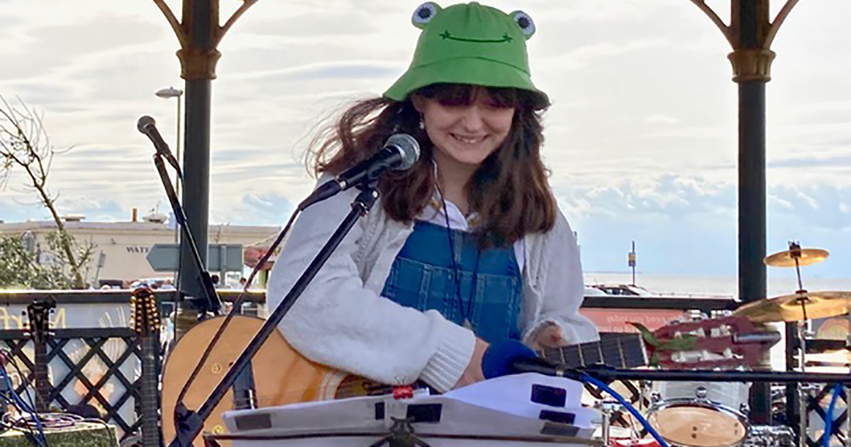 HDFA Busker’s Corner helps music student gain a study place at BIMM