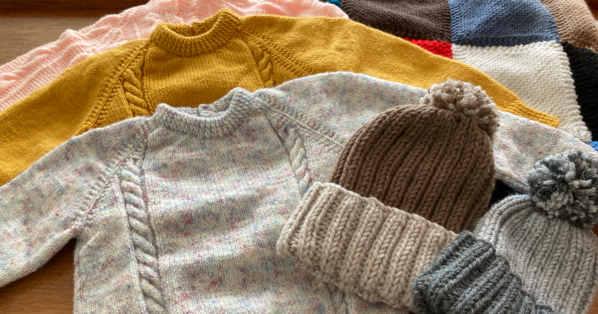 National knitting group donates to Hunstanton's Christmas Gift Appeal