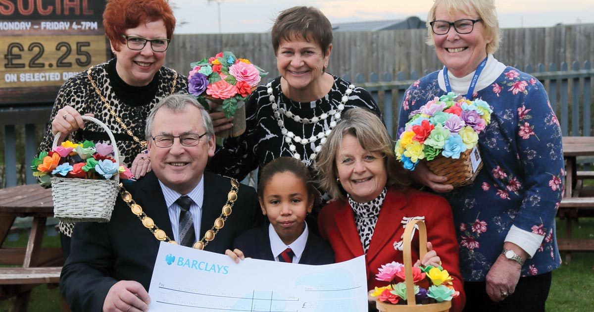 10-year-old Hannah raises £2500 for Children with Cancer