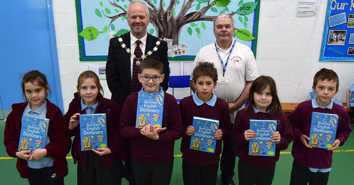 Dictionary delight for Heacham students