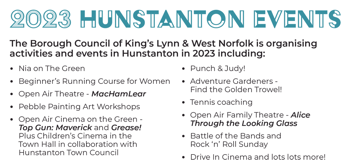 Hunstanton events programme offers something for everyone