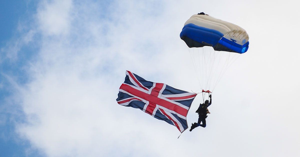 Flying high at Holkham Country Fair