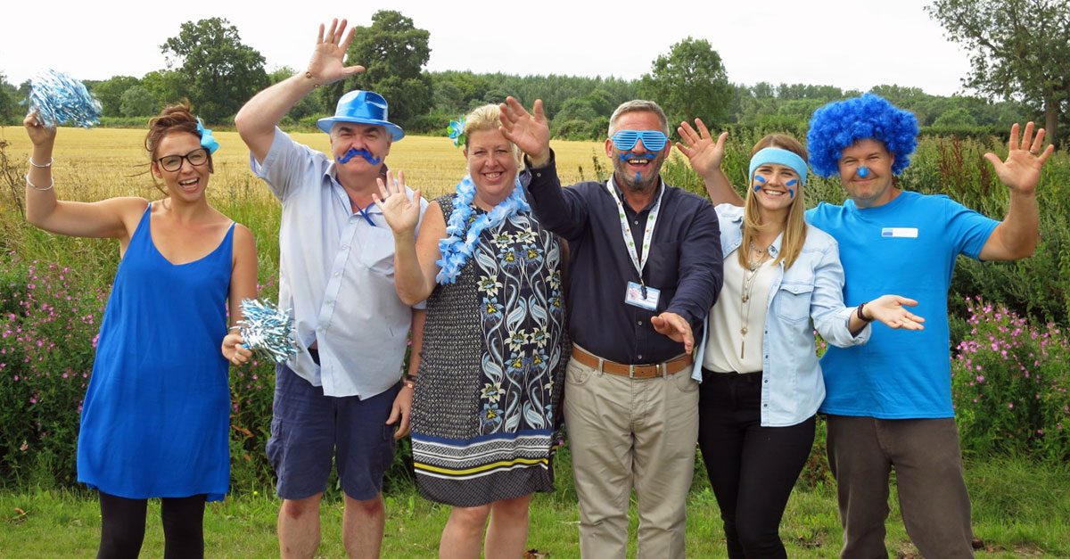 Paint the town blue for Hospice Care Week