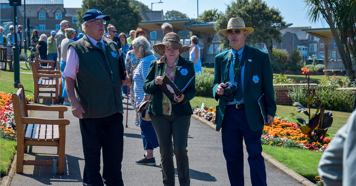 Town is 'rooting for success' as Anglia in Bloom judges visit