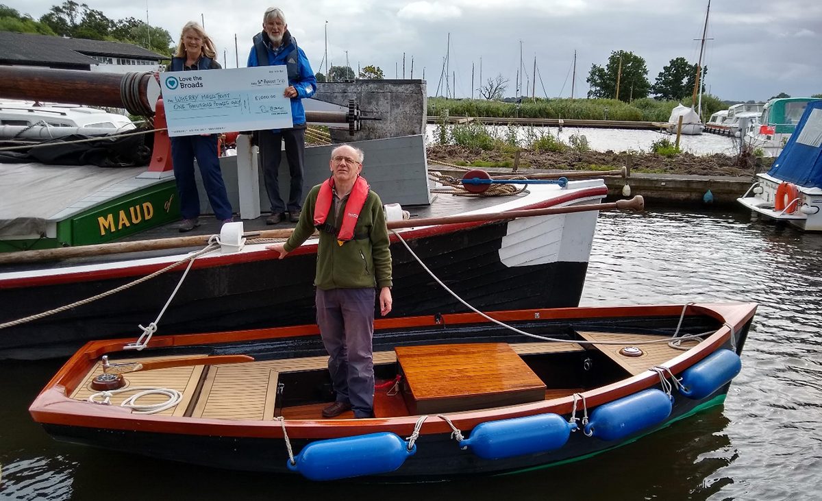 SUCCESS FOR WHERRY MAUD TRUST CROWDFUNDING CAMPAIGN #money4maud