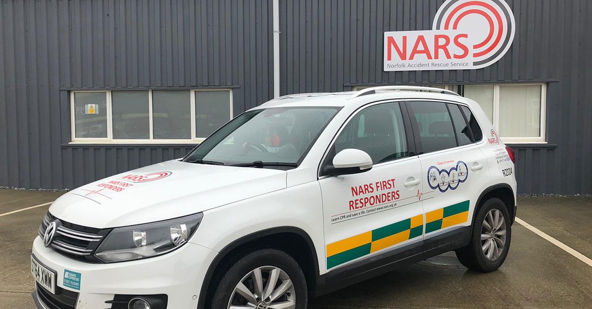 Norfolk Accident Rescue Service responded to 1402 call outs last year