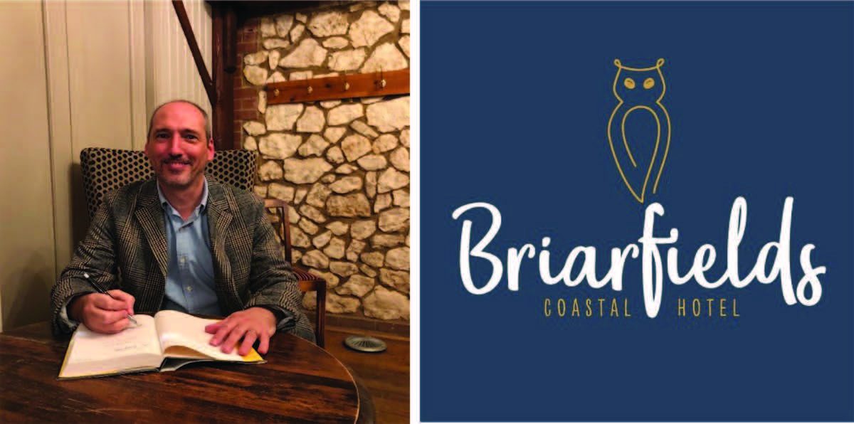 Crime writer's sell out talk at coastal hotel