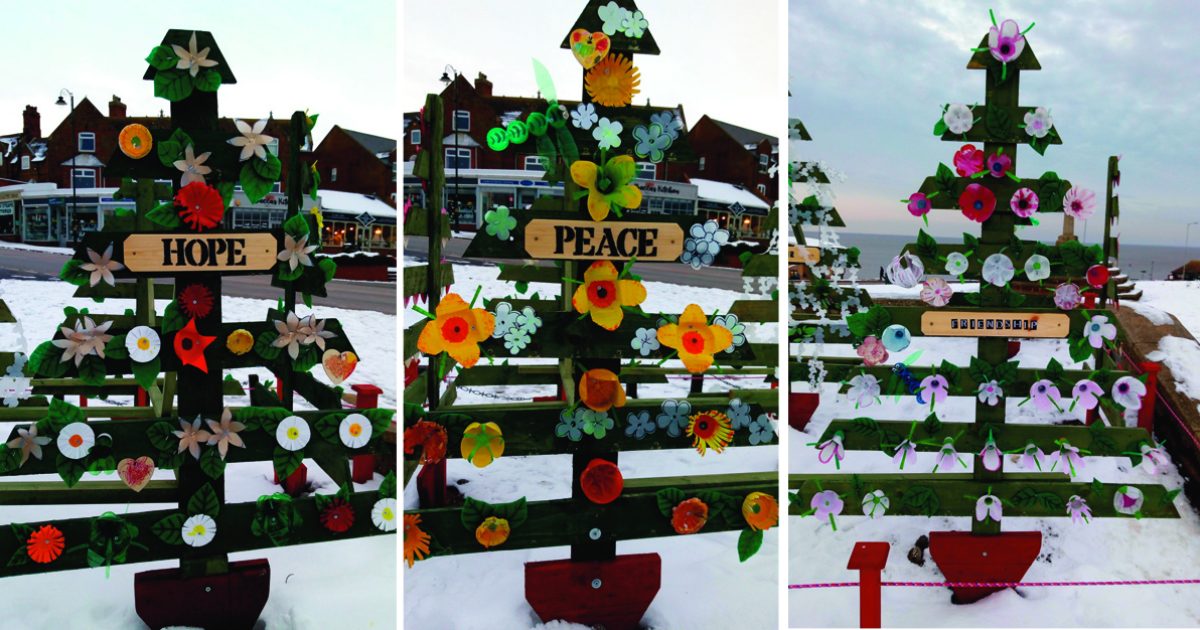 Wooden trees get a new lease of life on Hunstanton’s Upper Green