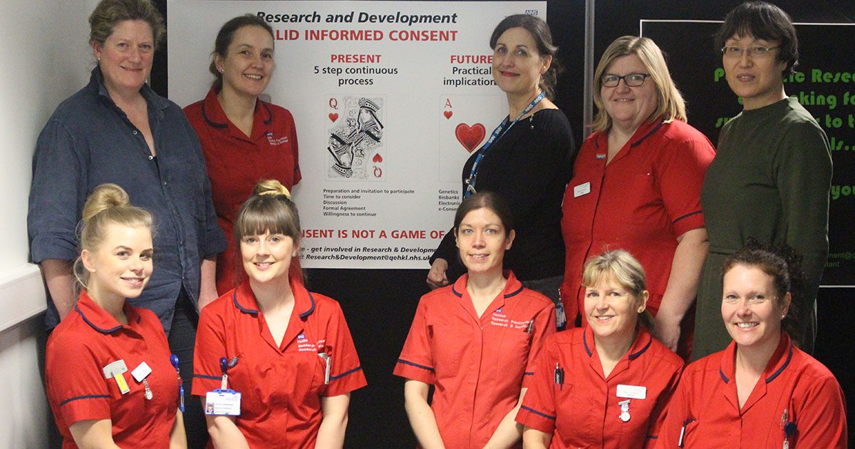 QEH secures £20k of funding for research team