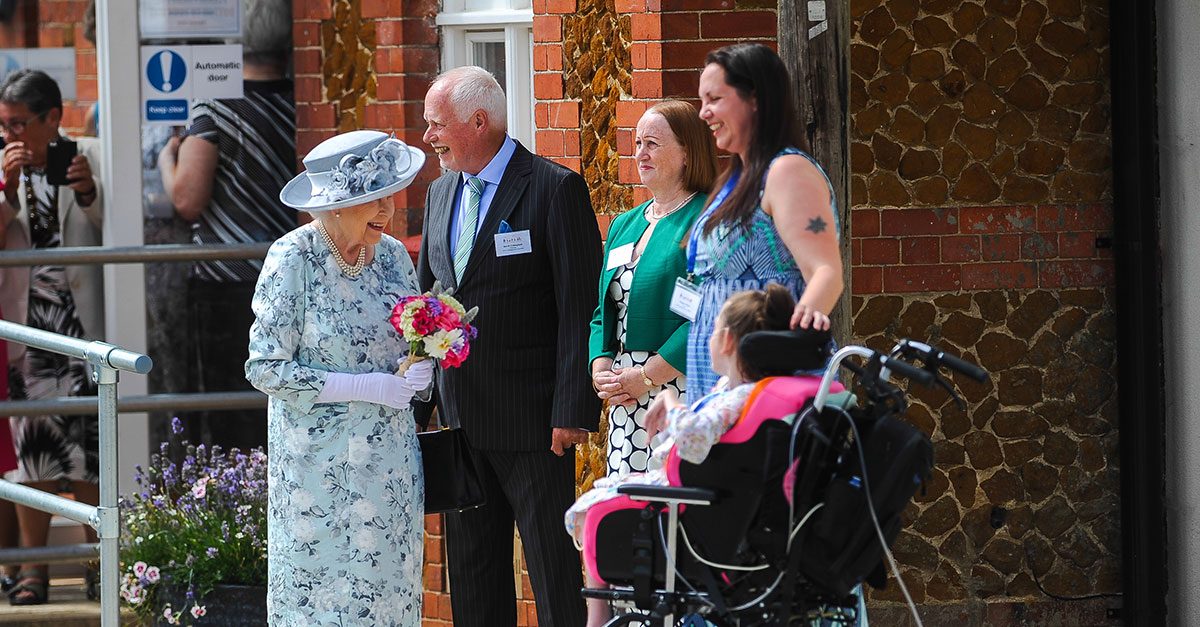 A royal surprise in Dersingham