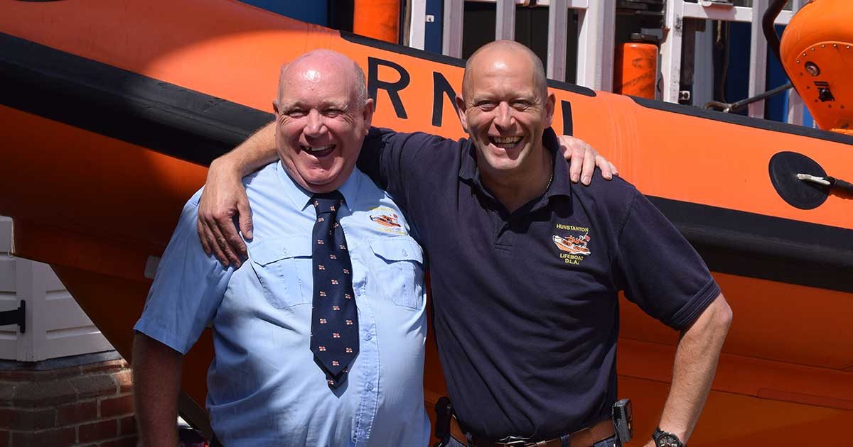 Saying goodbye and welcoming RNLI’s new Lifeboat Operations Manager