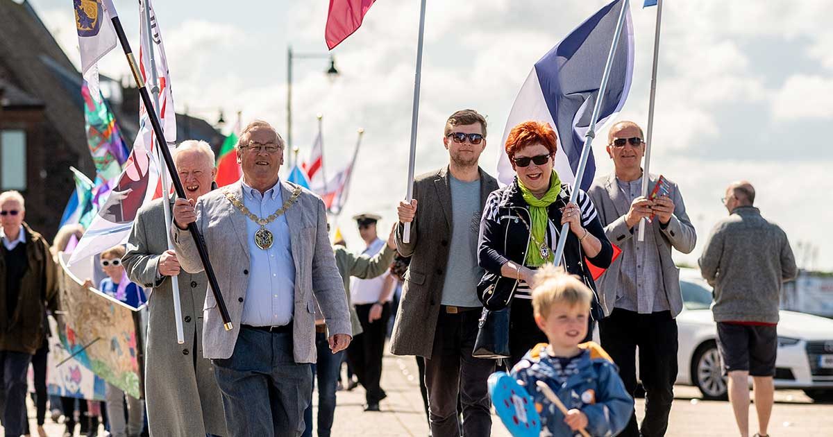 Sunshine and crowds turn out for the Hanse Festival 2019