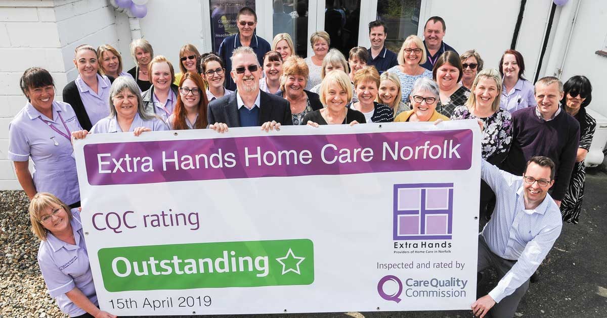 Outstanding result for West Norfolk home care company