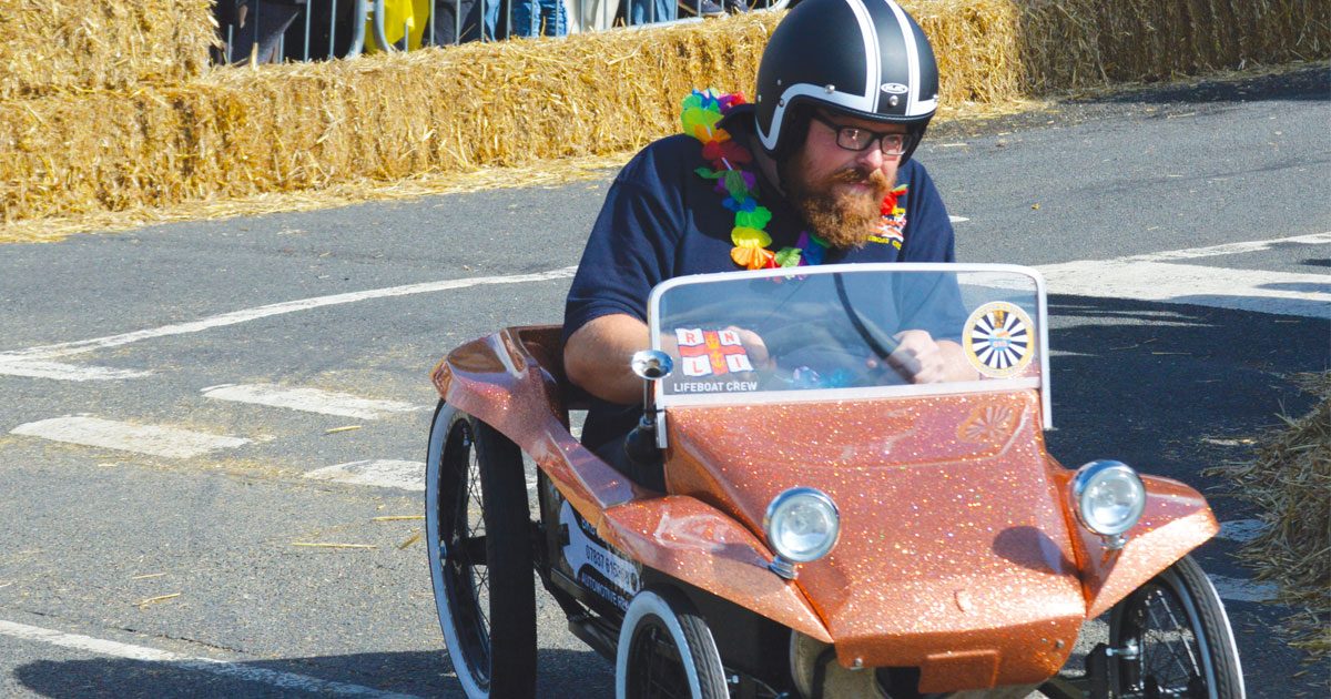 The 2018 Hunstanton Soap Box Derby course is set