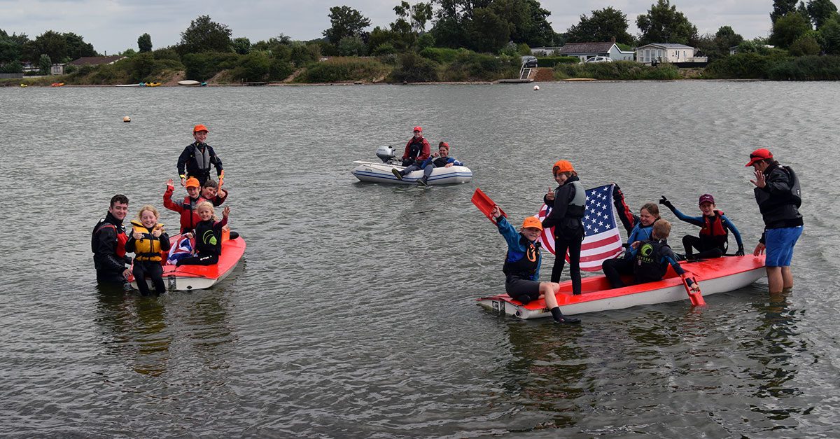 Little sailors take to water for Cadet Week