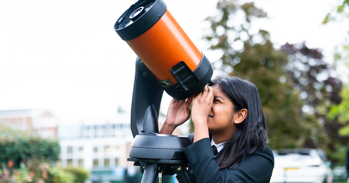 Pupils 'reach for the stars' at Hunstanton school