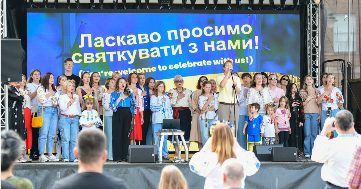 Celebrations in King's Lynn to mark Ukraine’s Independence Day
