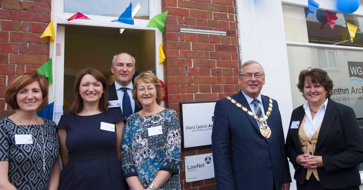 Mayor visits Ward Gethin Archer's Heacham office open day