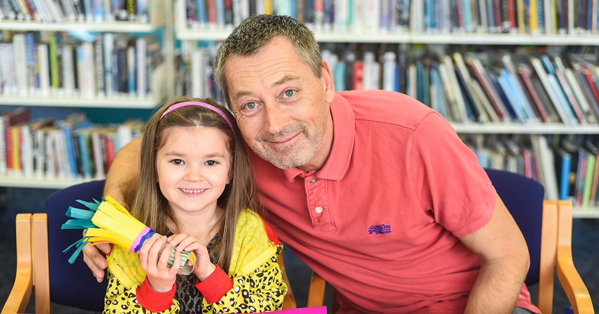 Firework fun at the Library
