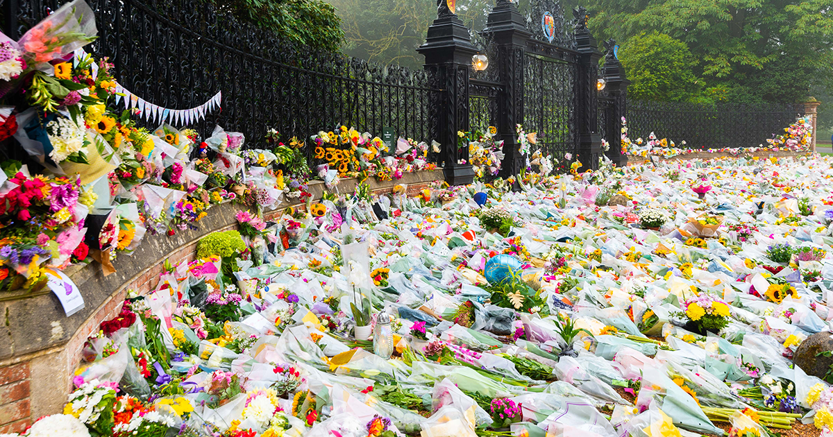 A sea of flowers at Sandringham