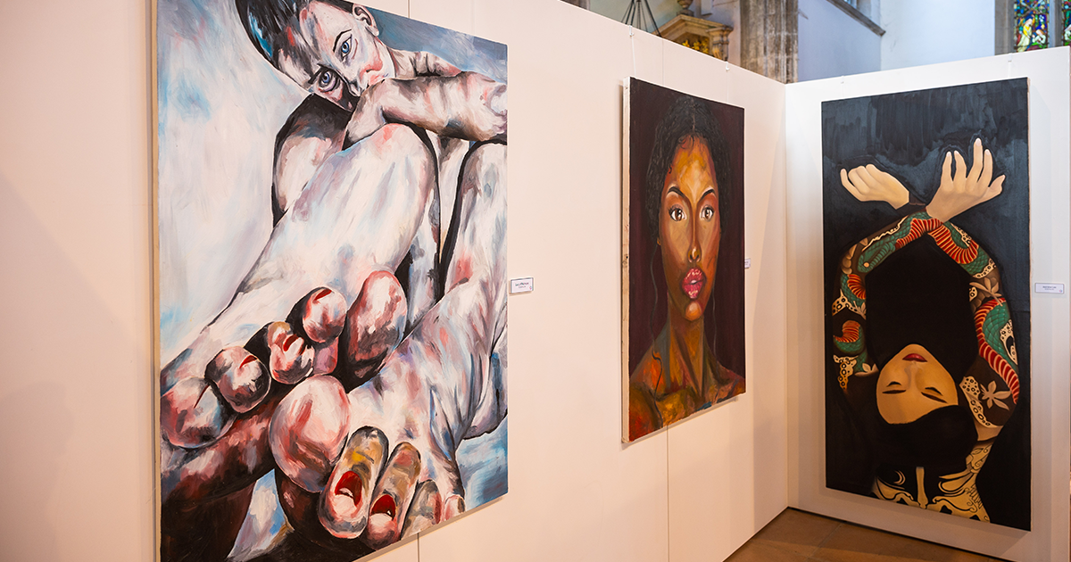 Historic venue for young artists’ show