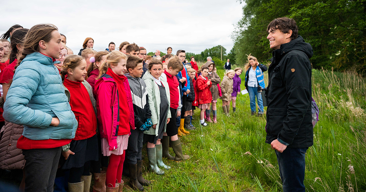 Ingoldisthorpe schoolchildren discover the ‘Journey of Water’ with Simon Reeve
