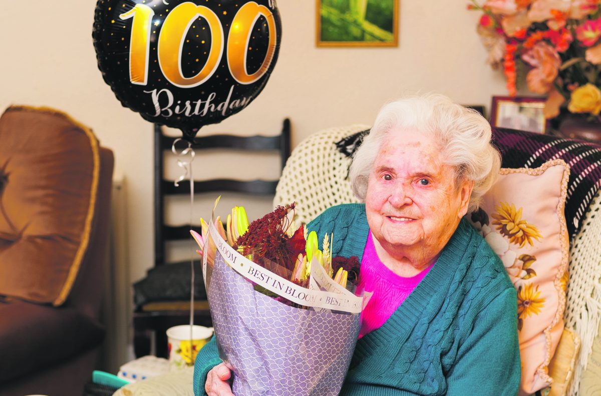 Minnie marks a century